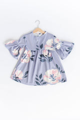 MINI - Caitlin Wilson Floral - Ruffle Bell Dress