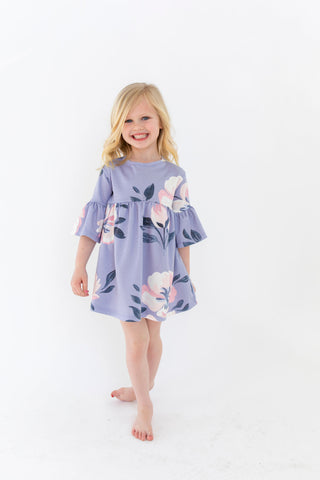 CW Floral - Bell Sleeve Nursing Dress