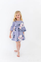 MINI - Caitlin Wilson Floral - Ruffle Bell Dress