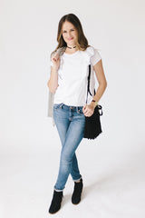 The Ruffle Top - White